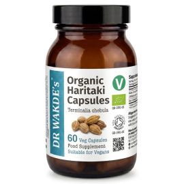 Haritaki Capsules (Hirda | Terminalia chebula) - 60 Veg Caps | 100% Pure, All-Natural Supplement | Vegan, Plant-Based, Supports Digestive Health and Detoxification*